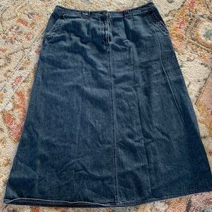 Lauren Jeans Co. denim skirt
